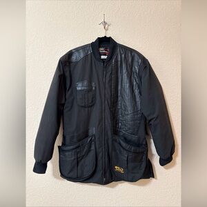 CHIMERE Shooting Coat Jacket Leather Trap Skeet Shooting Pavillion Bob Allen L